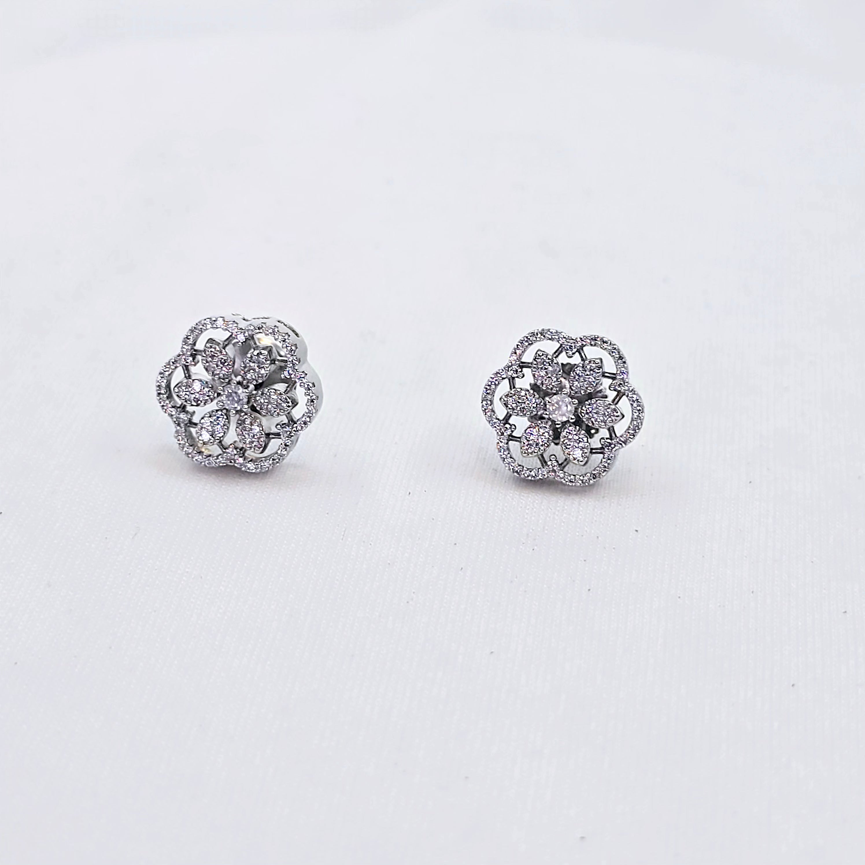 The Ensley Whitegold A.D Earring