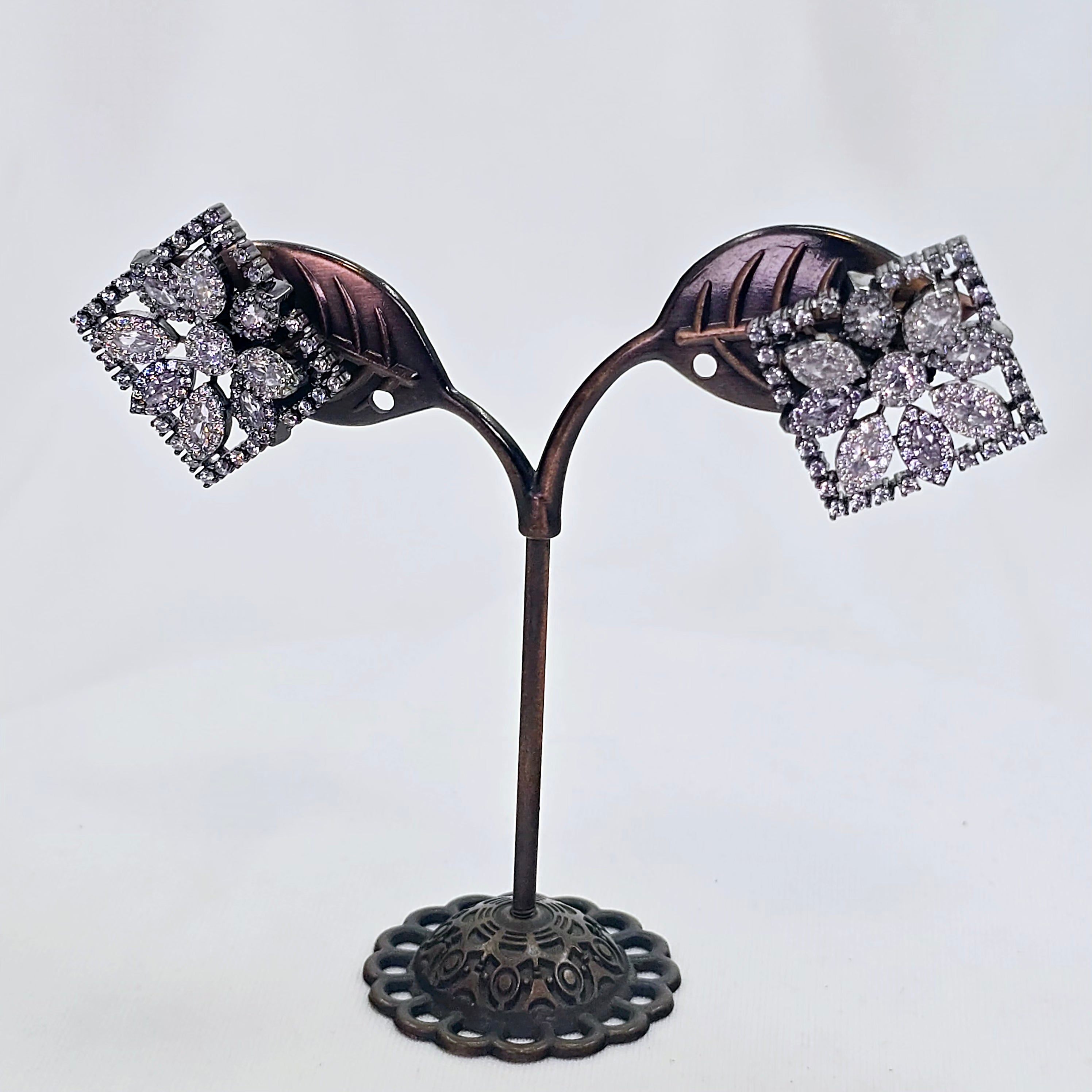 The Mazie Blackgold A.D Earring
