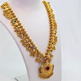 The Preksha Antique Goldforming Saaj