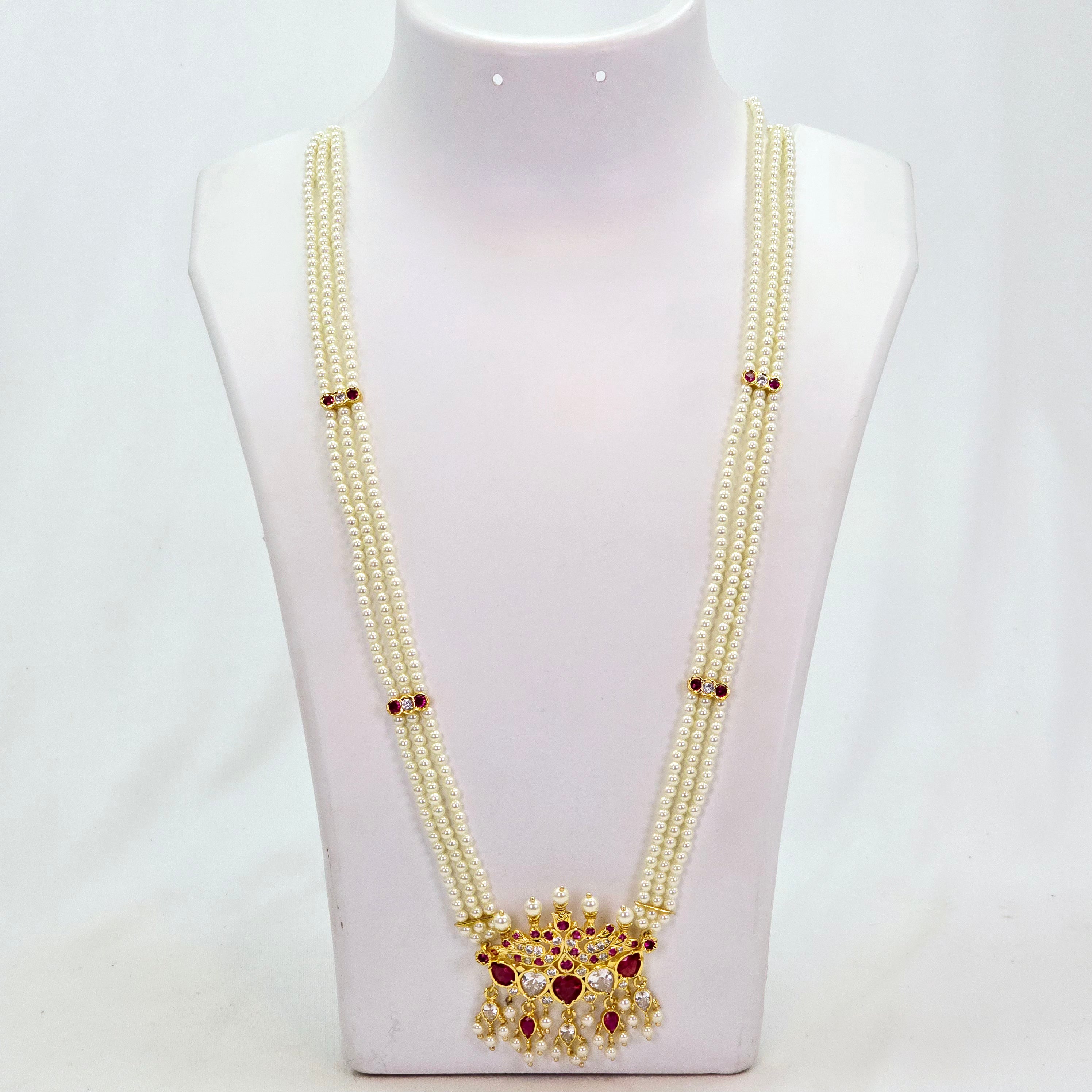 The Suman Moti Long Necklace