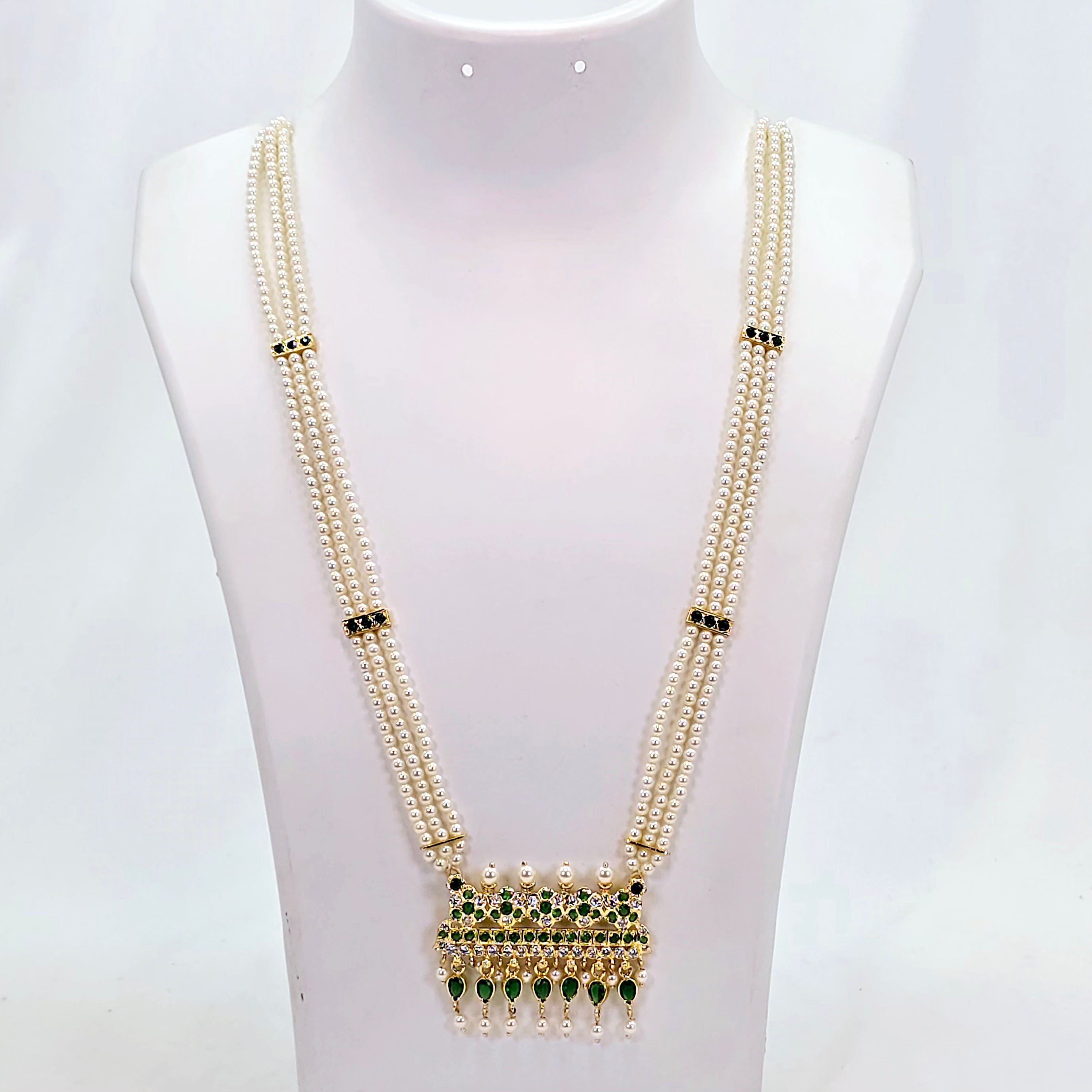 The Surabhi Moti Long Necklace