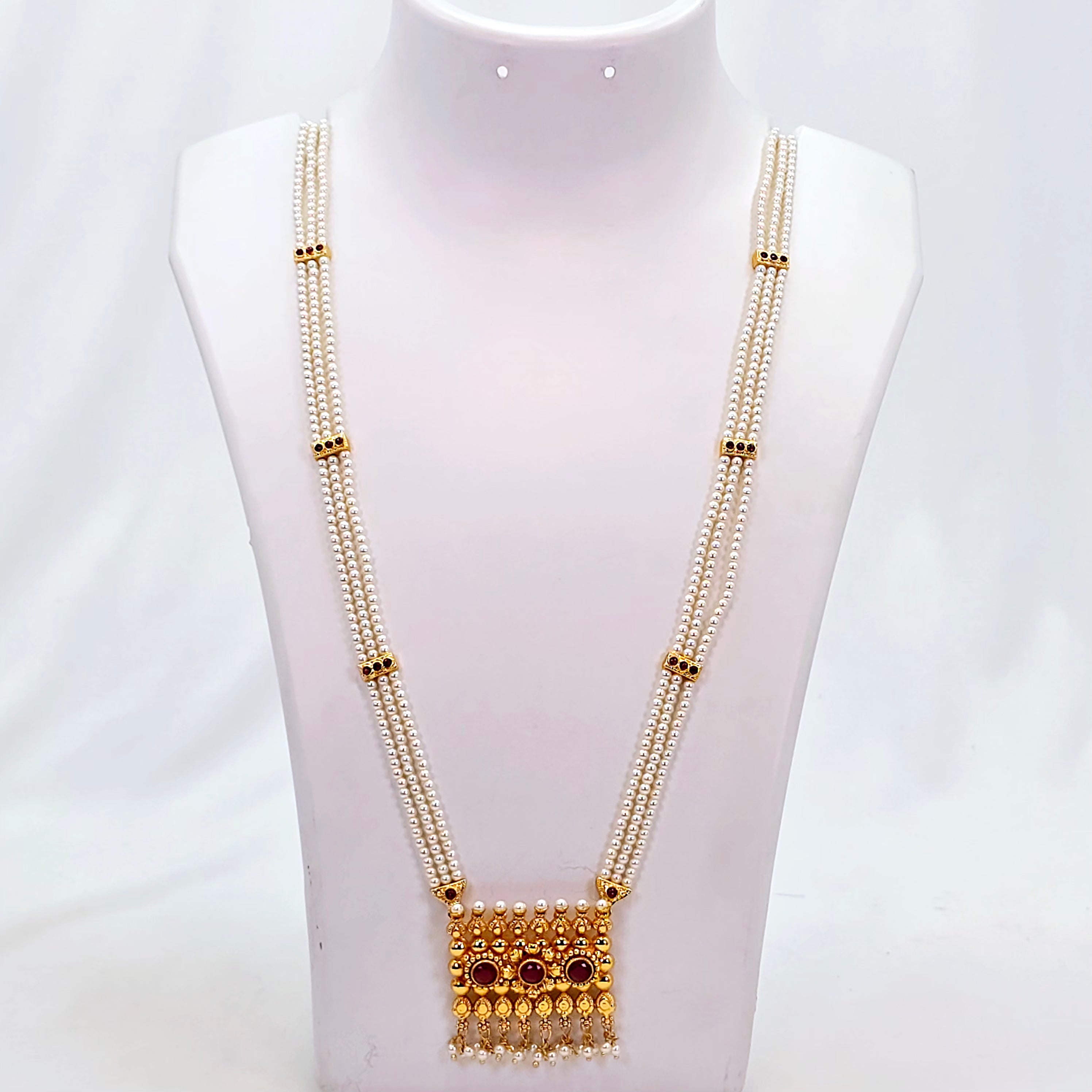 The Vimala Moti Long Necklace