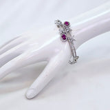 The Mylah Whitegold A.D Bracelet