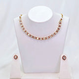 The Cally Rosegold A.D Necklace