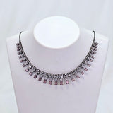 The Wisteria Blackgold A.D Necklace