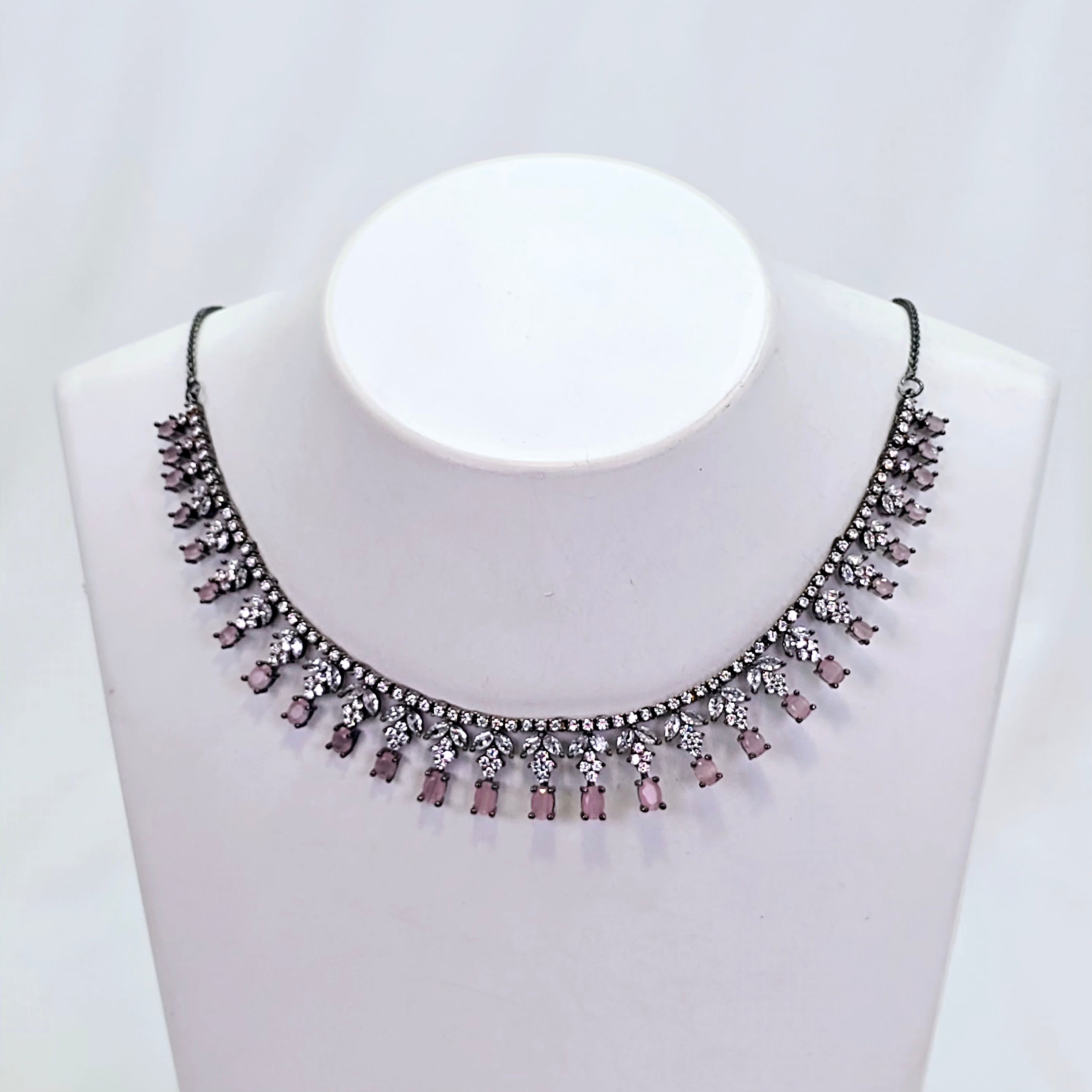 The Wisteria Blackgold A.D Necklace