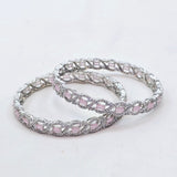 The Camden Whitegold A.D Bangle