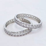 The Betsy Whitegold A.D Bangle