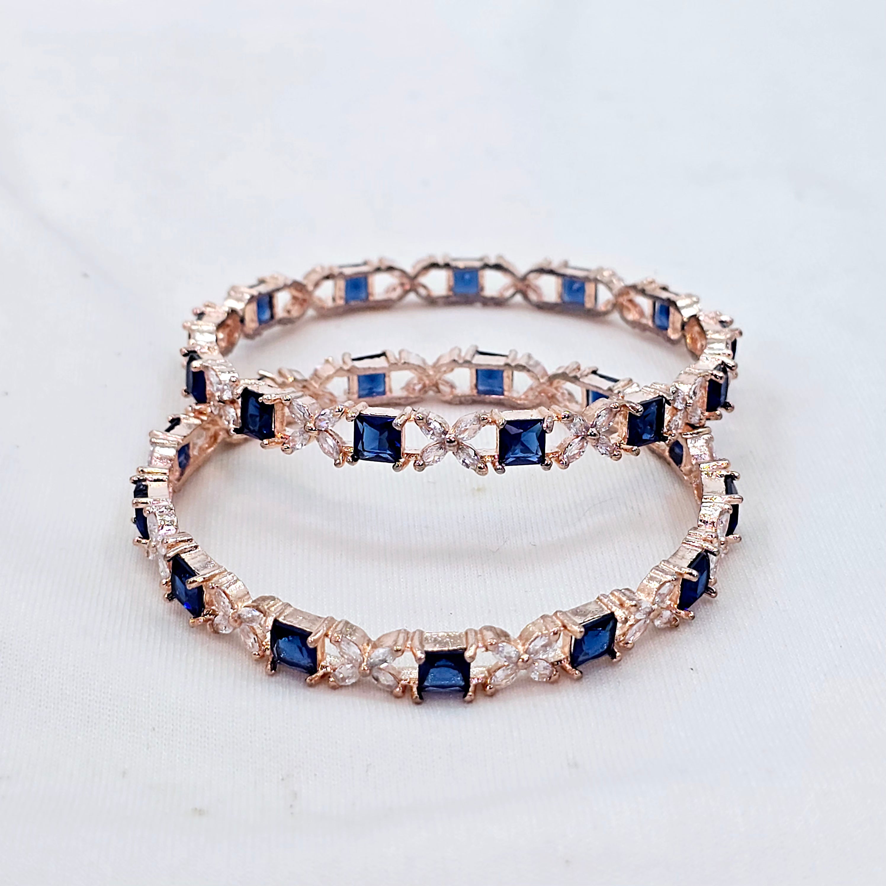 The Devin Rosegold A.D Bangle
