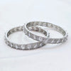 The Avery Whitegold A.D Bangle