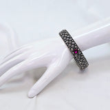 The Pavani Oxidized Bangle