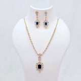 The Brissa Yellowgold A.D Necklace