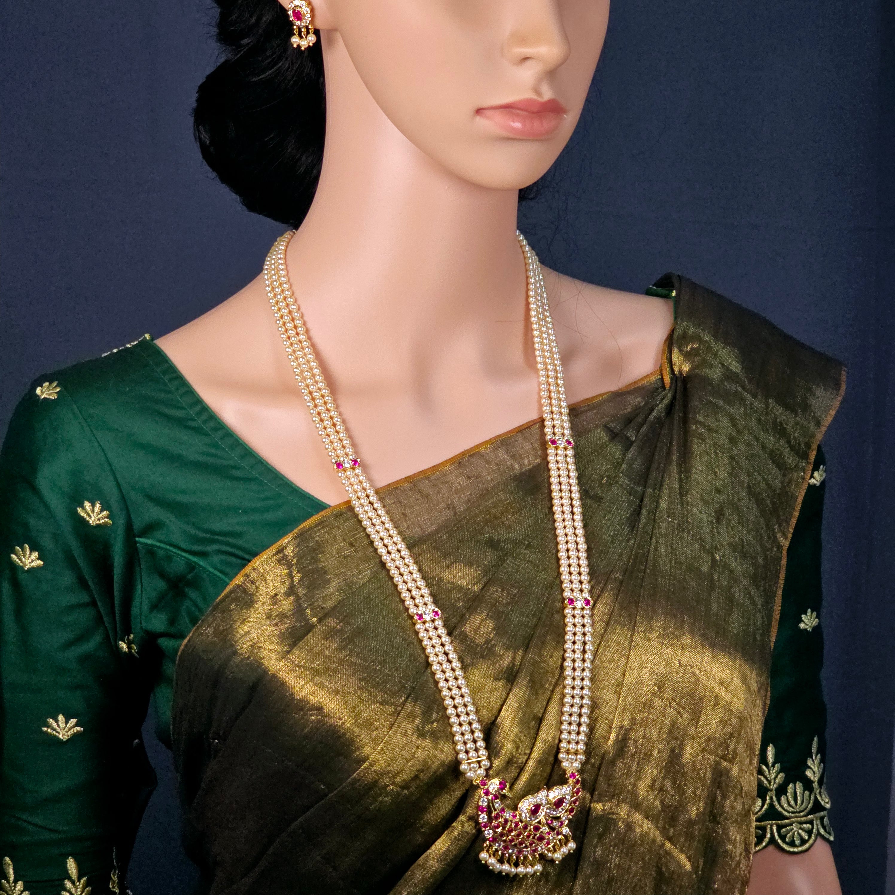 The Srushti Moti Long Necklace