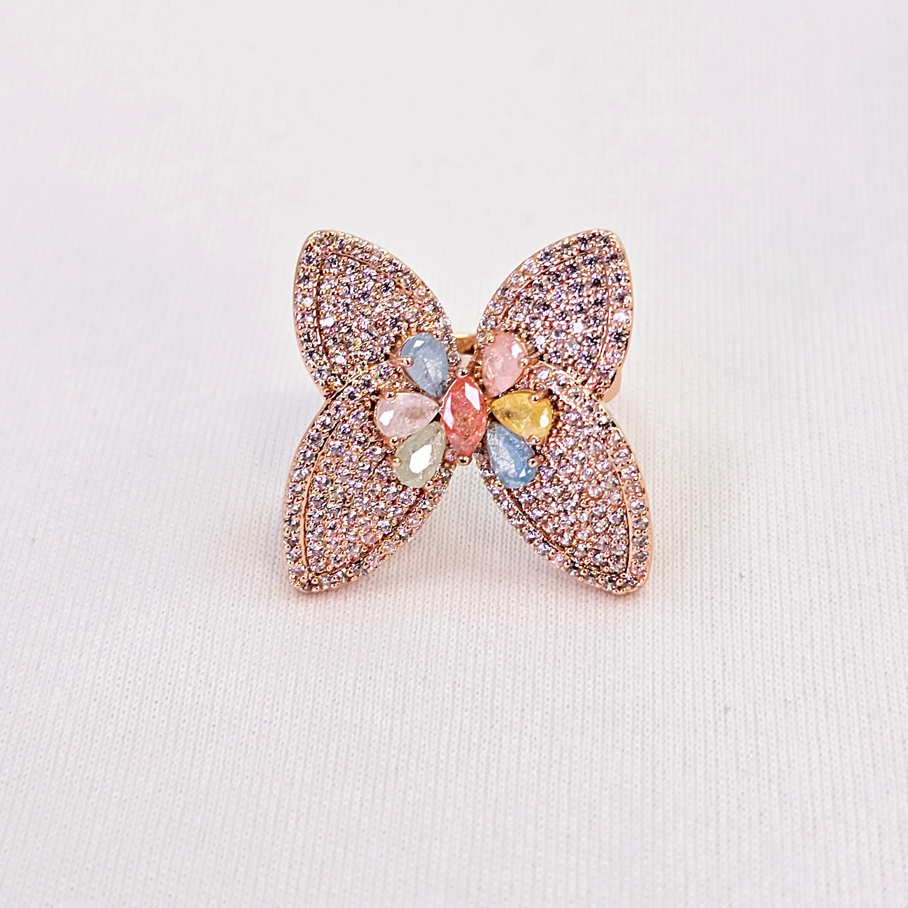 The Sage Rosegold A.D Ring