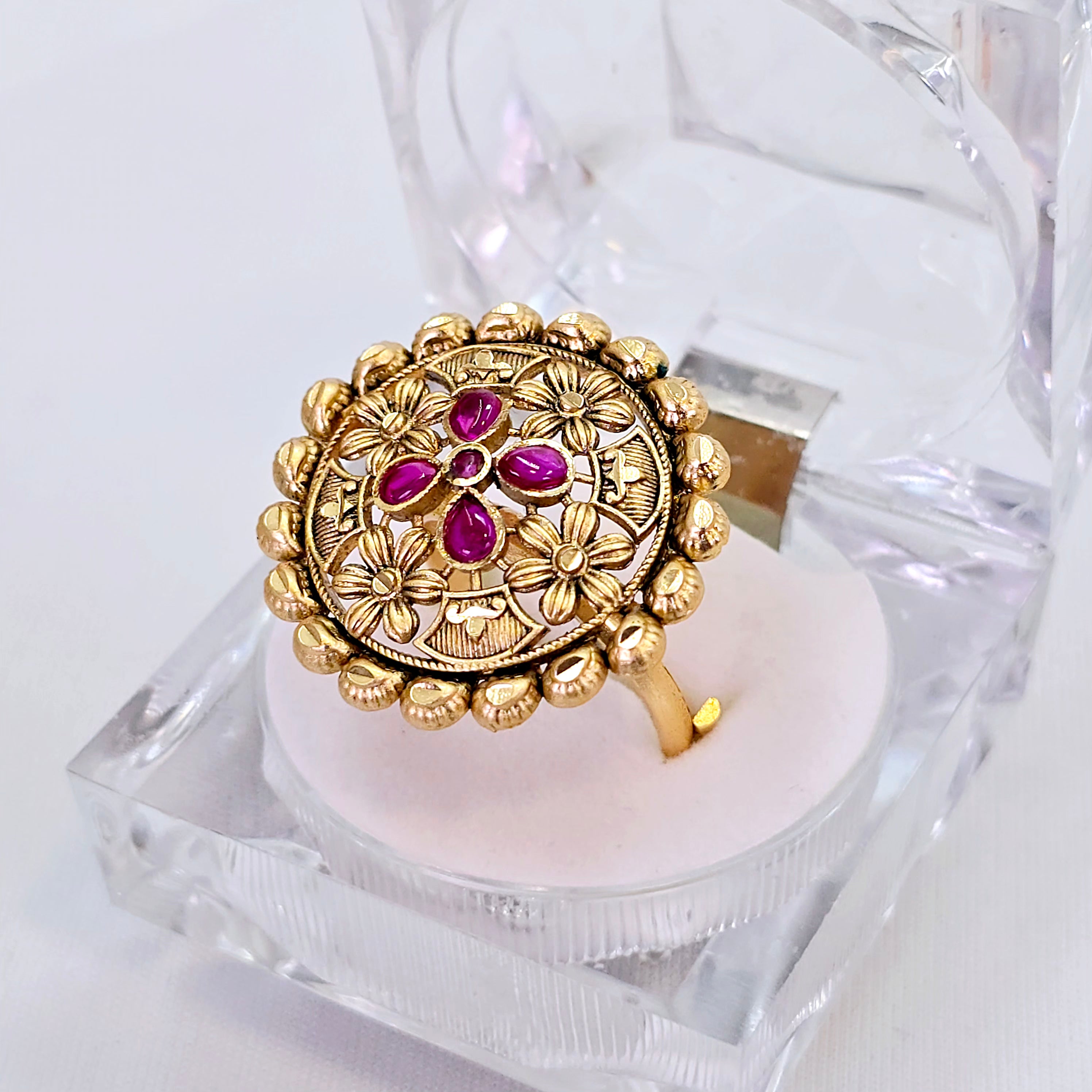 The Chaitu Kempu Ring