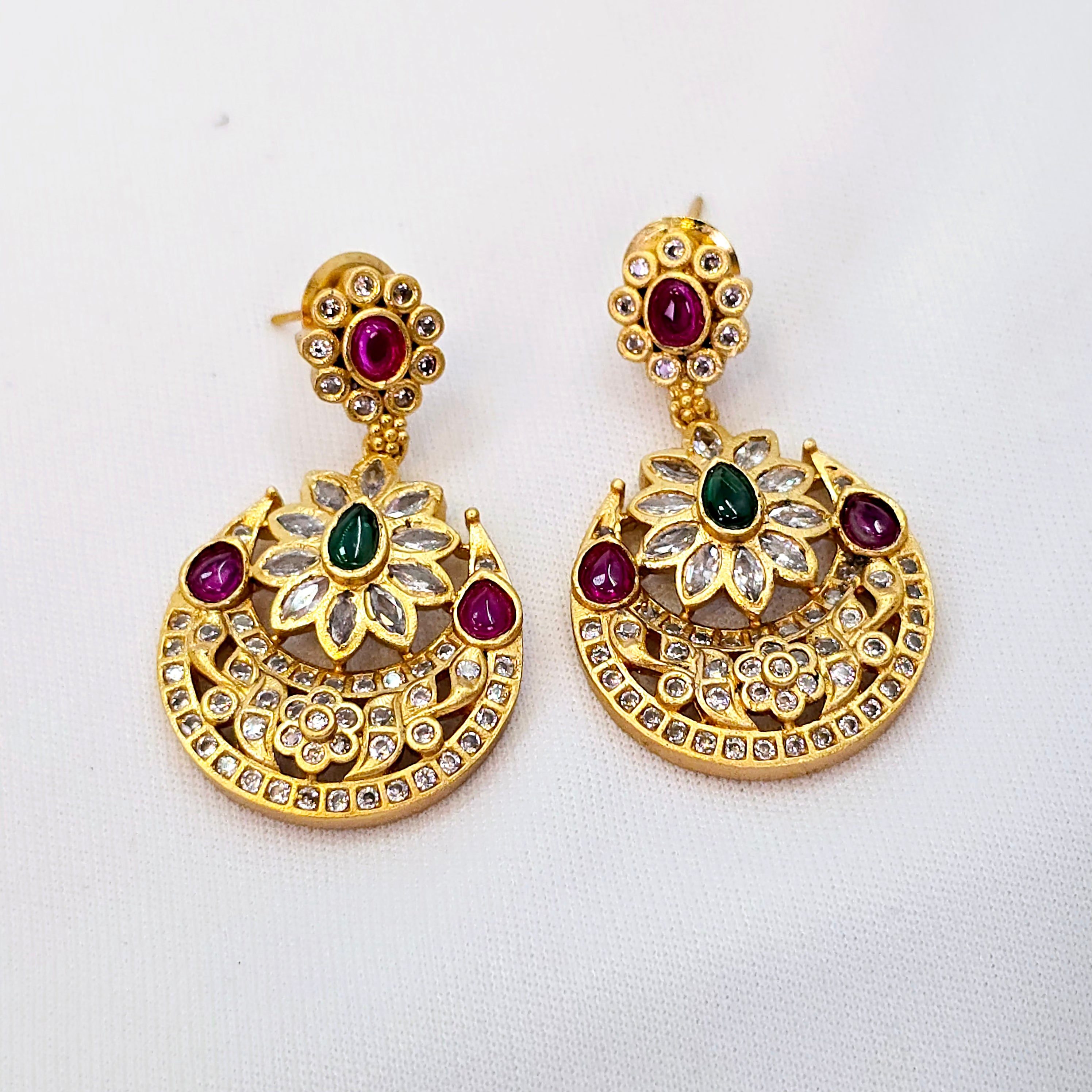 The Resham Kempu Necklace