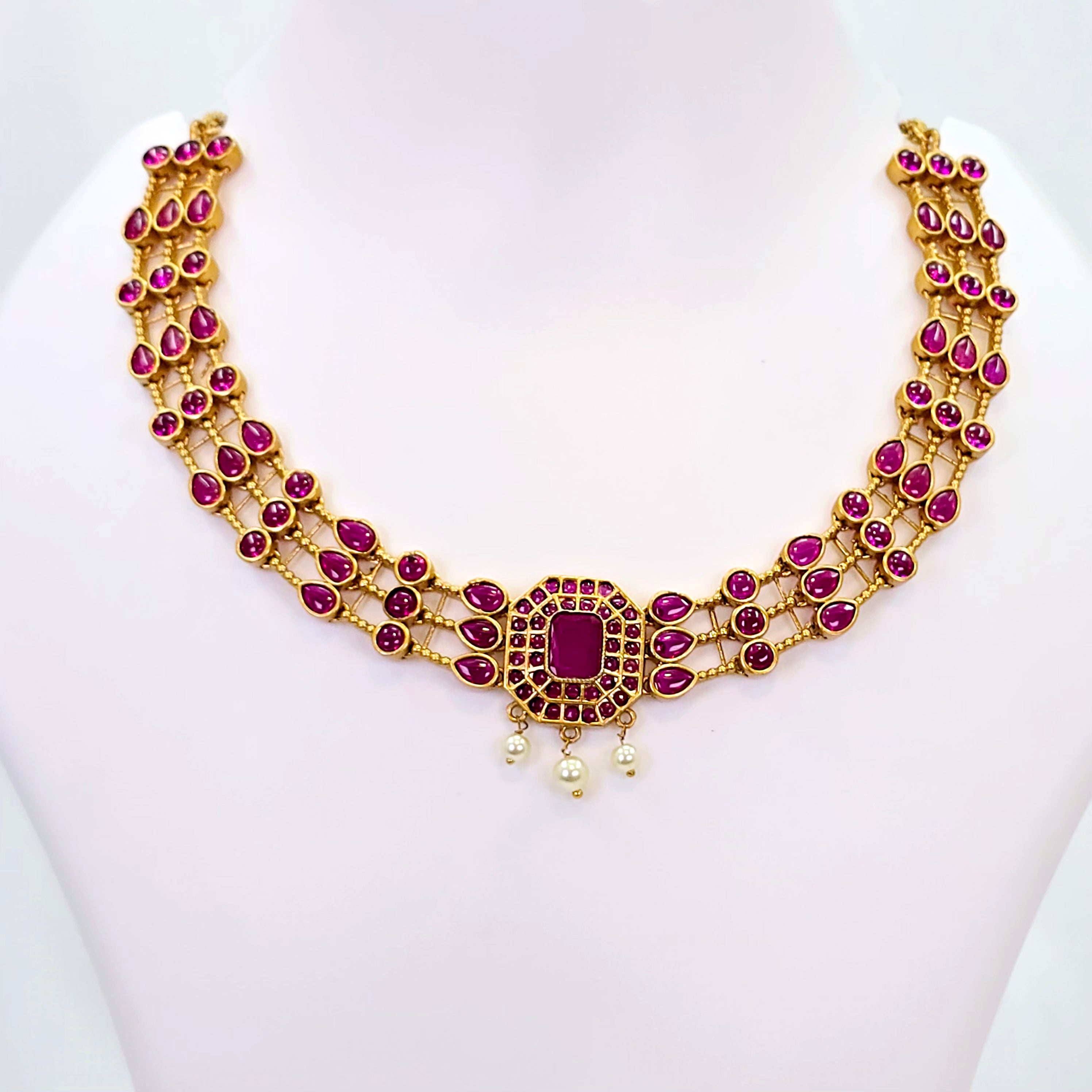 The Kiran Kempu Necklace