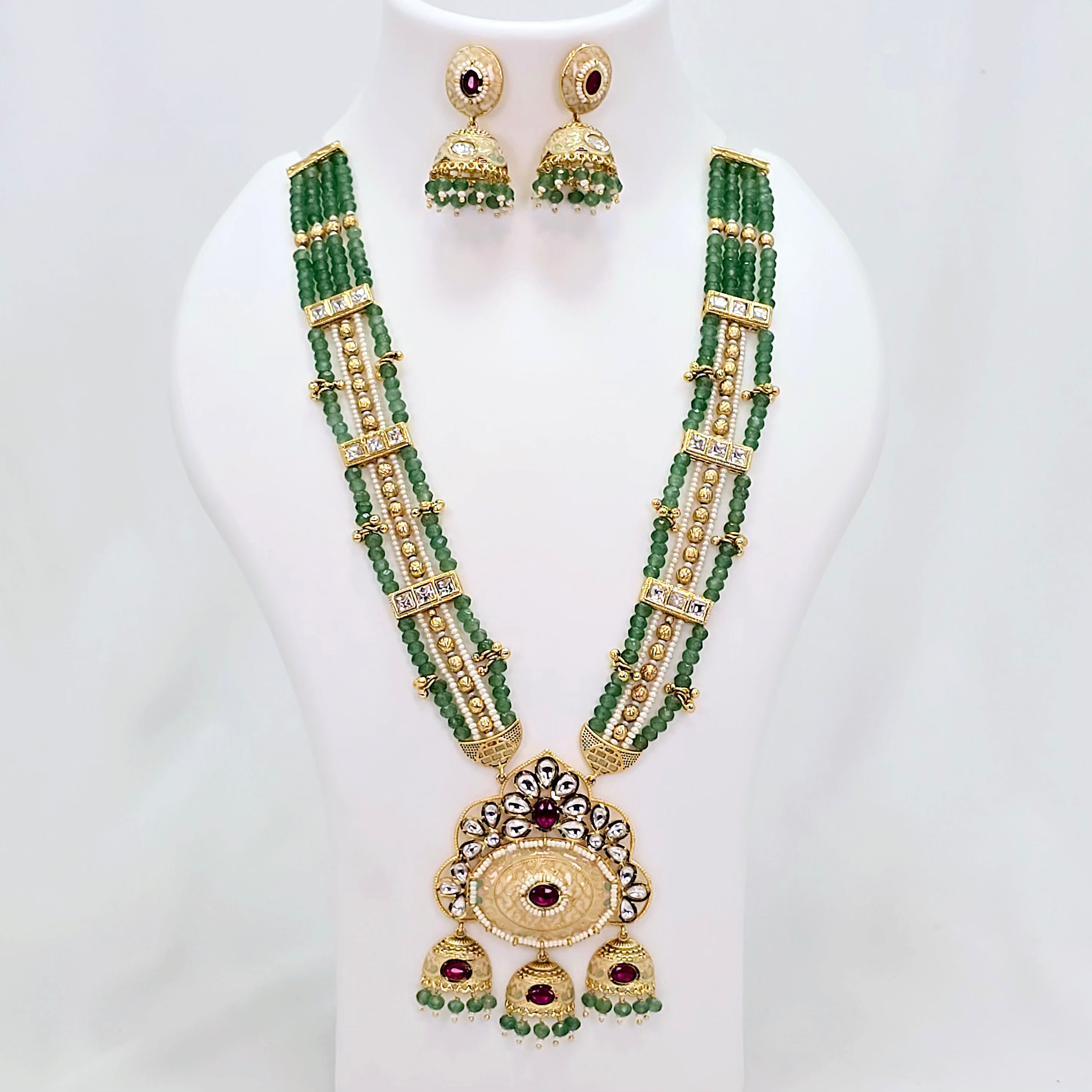 The Garima Rajwadi Long Necklace