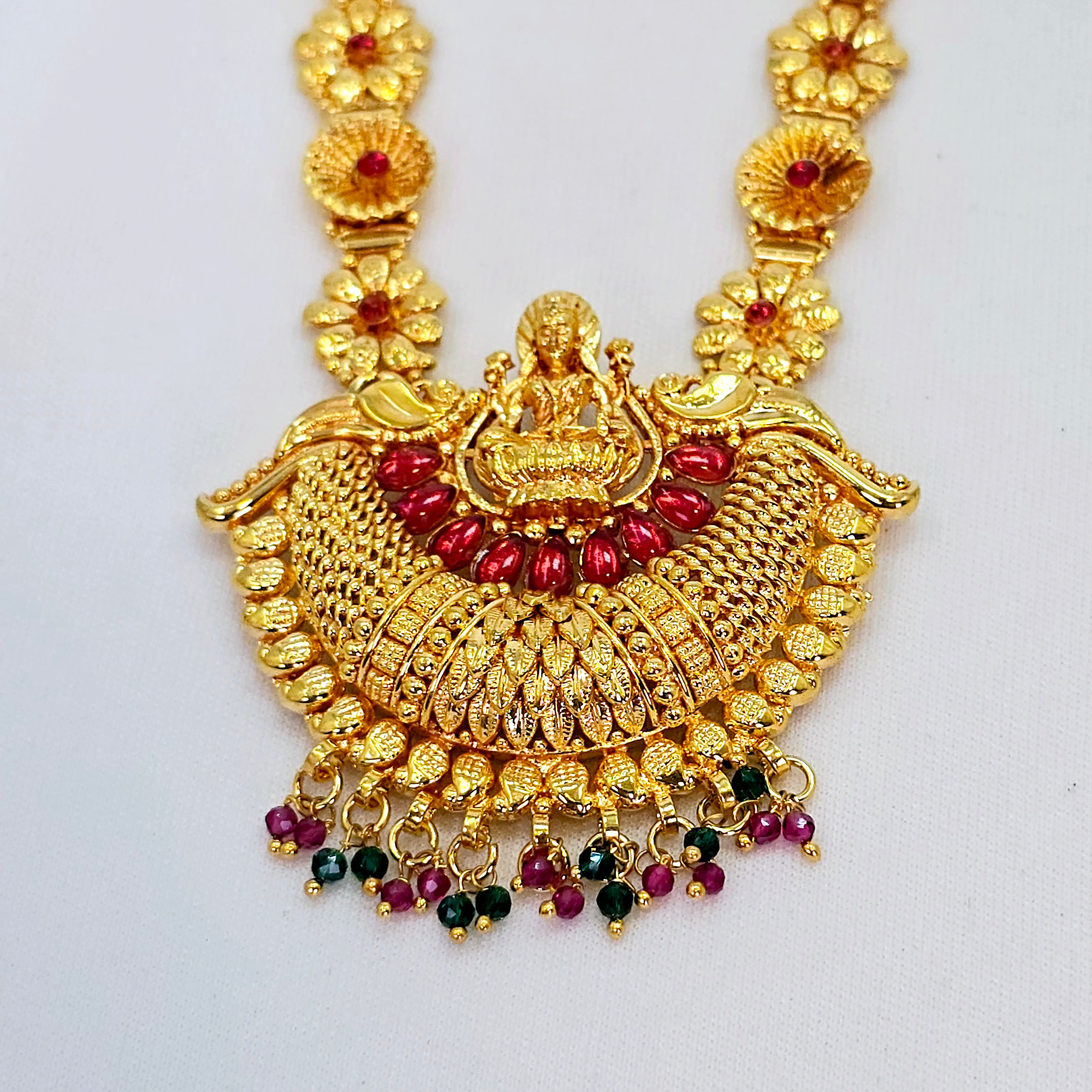 The Tithira Antique Goldforming Long Necklace
