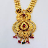 The Rudraja Antique Goldforming Long Necklace