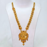 The Pranali Antique Goldforming Long Necklace