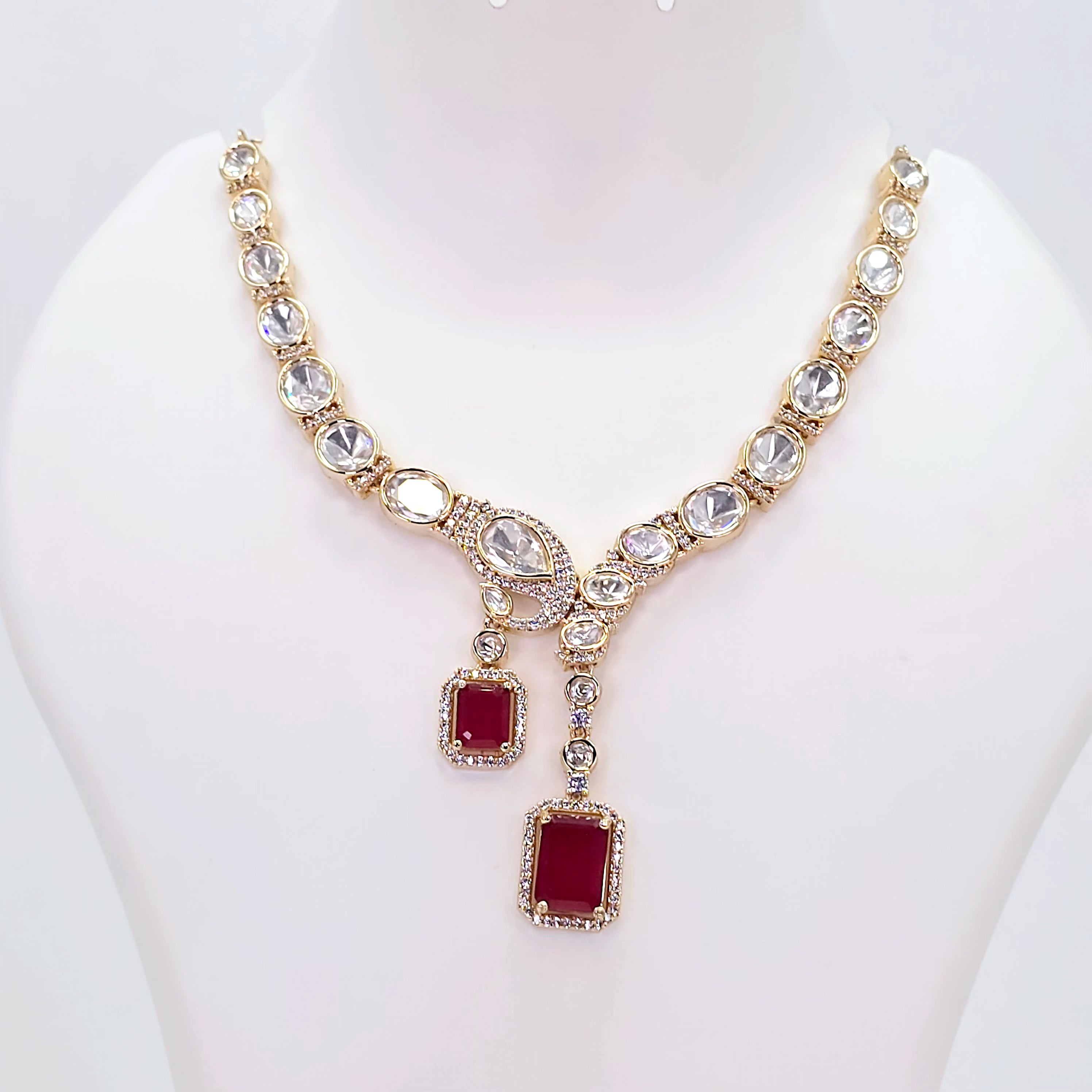 The Erin Rosegold A.D Necklace