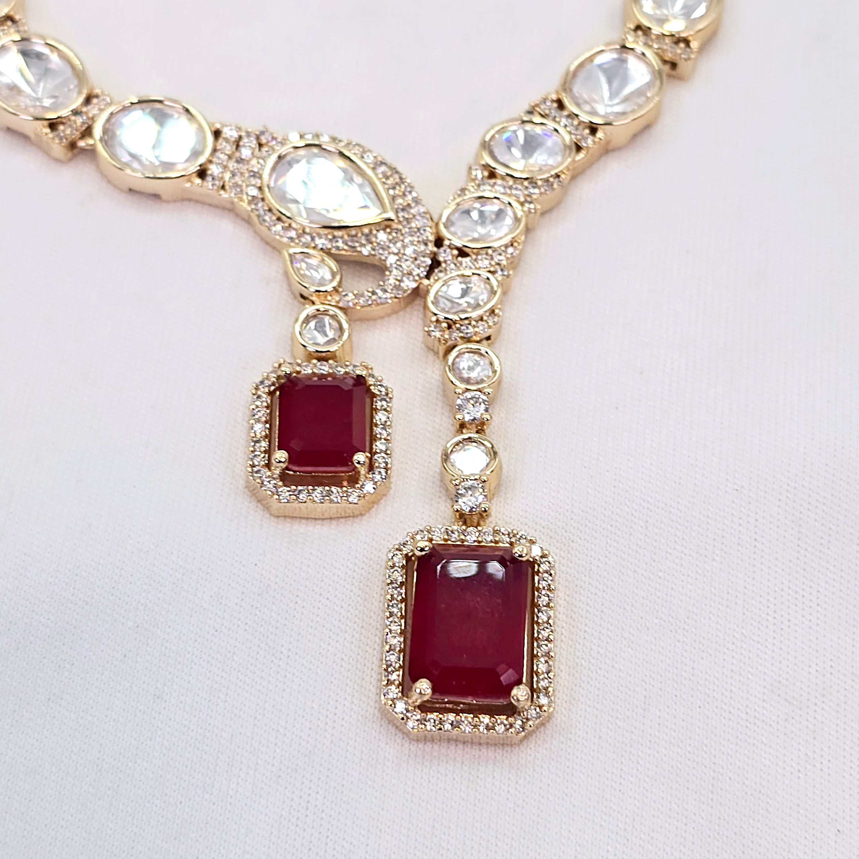 The Erin Rosegold A.D Necklace