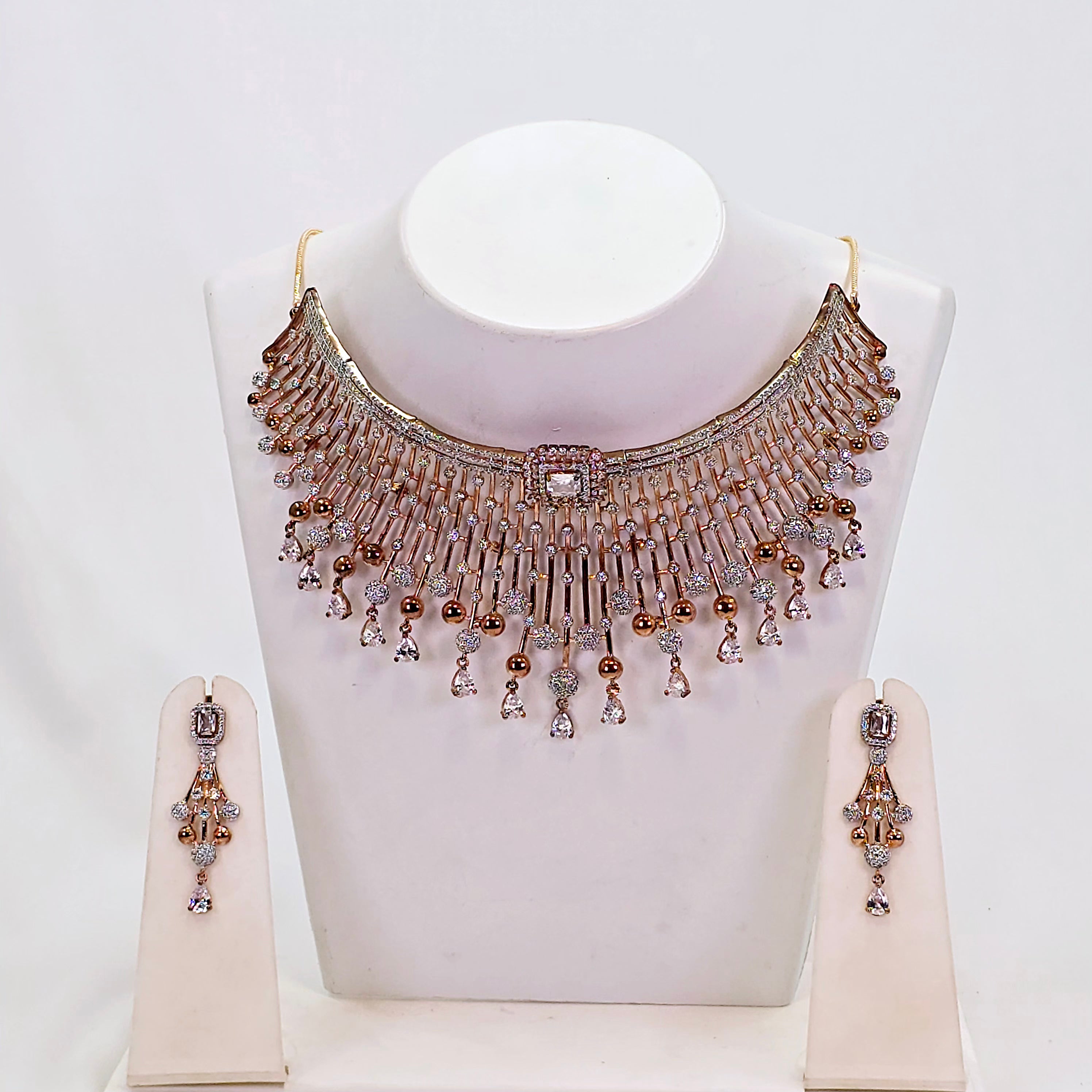 The Emma Rosegold A.D Necklace