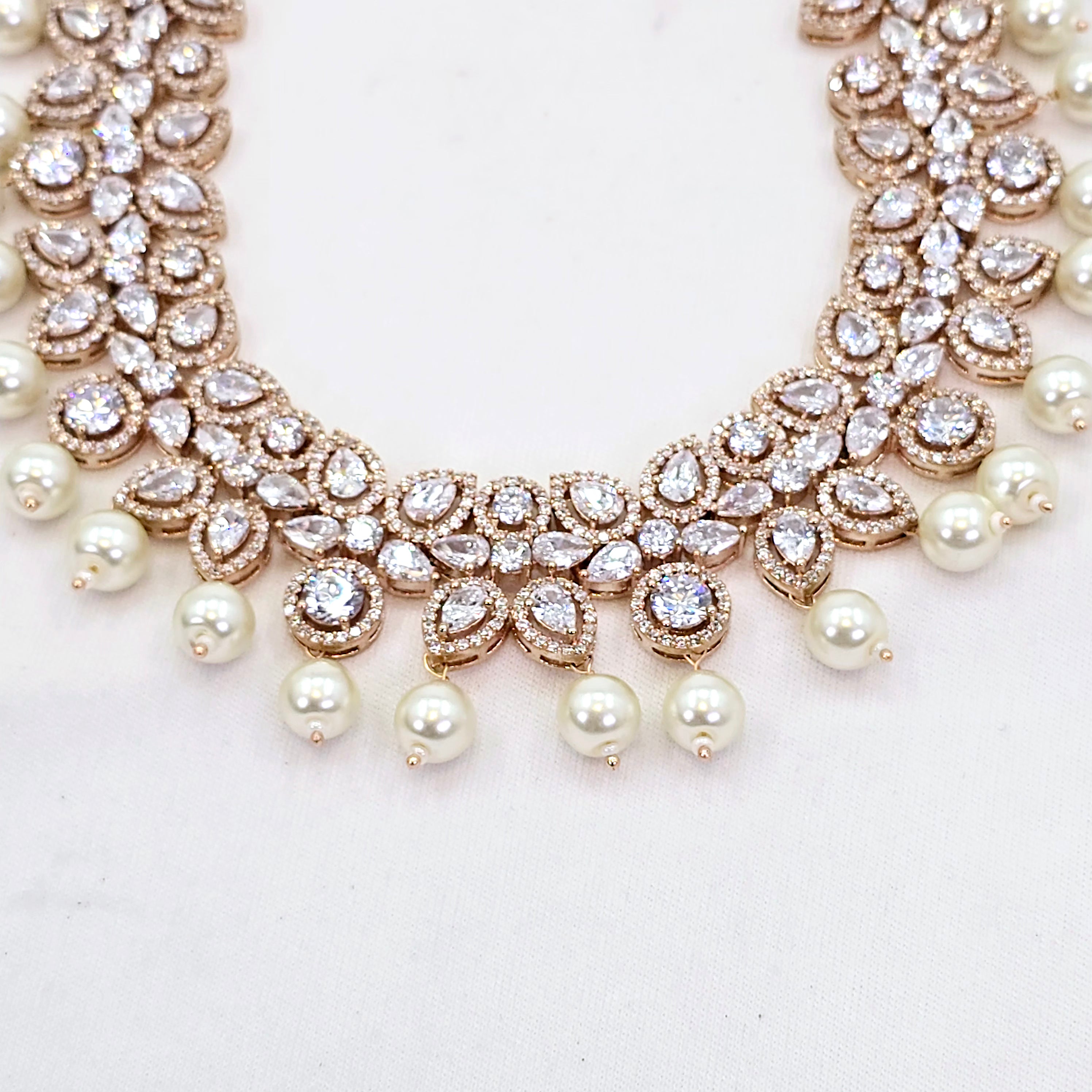 The Camila Rosegold A.D Necklace