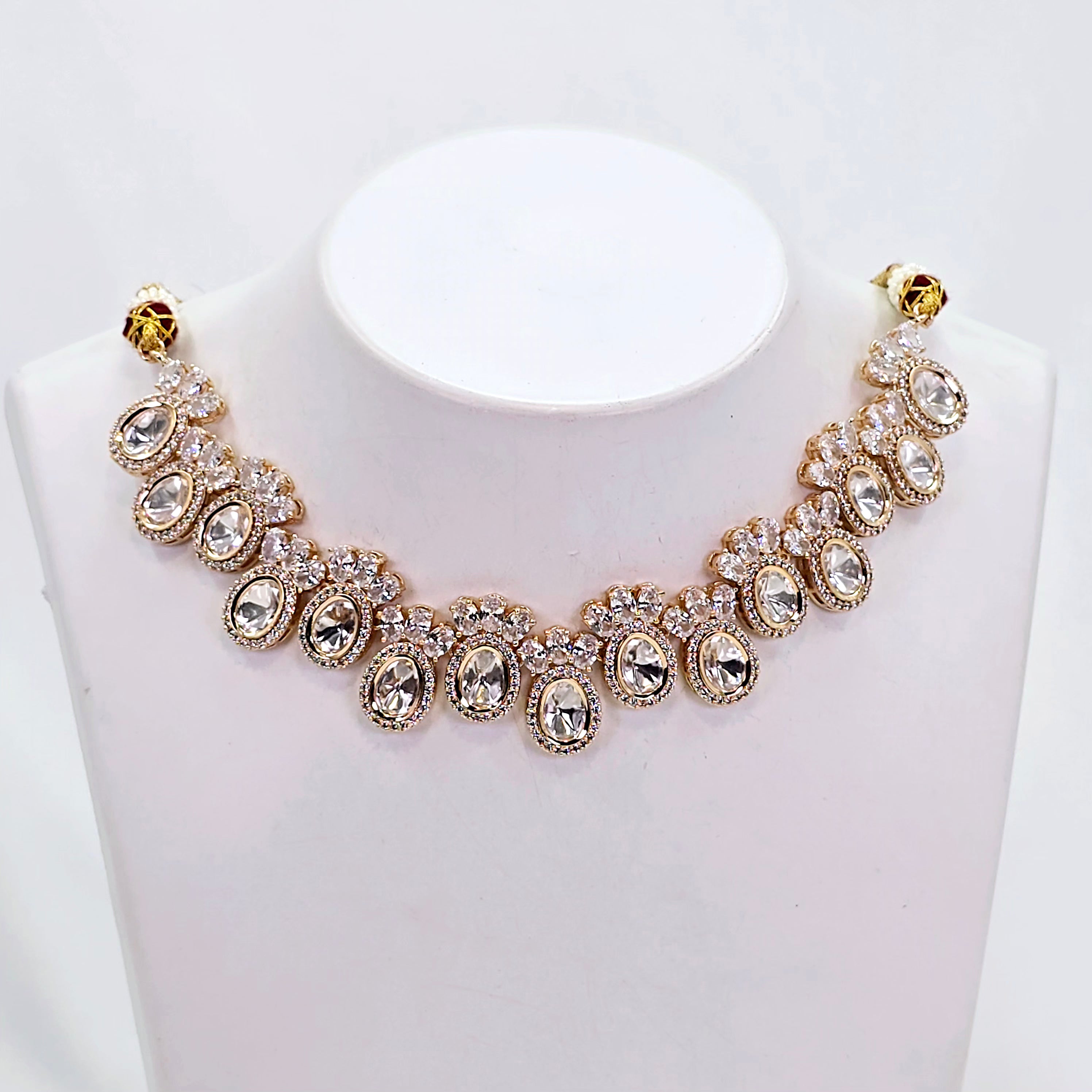 The Callie Rosegold A.D Necklace