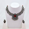 The Illiana Oxidized Necklace
