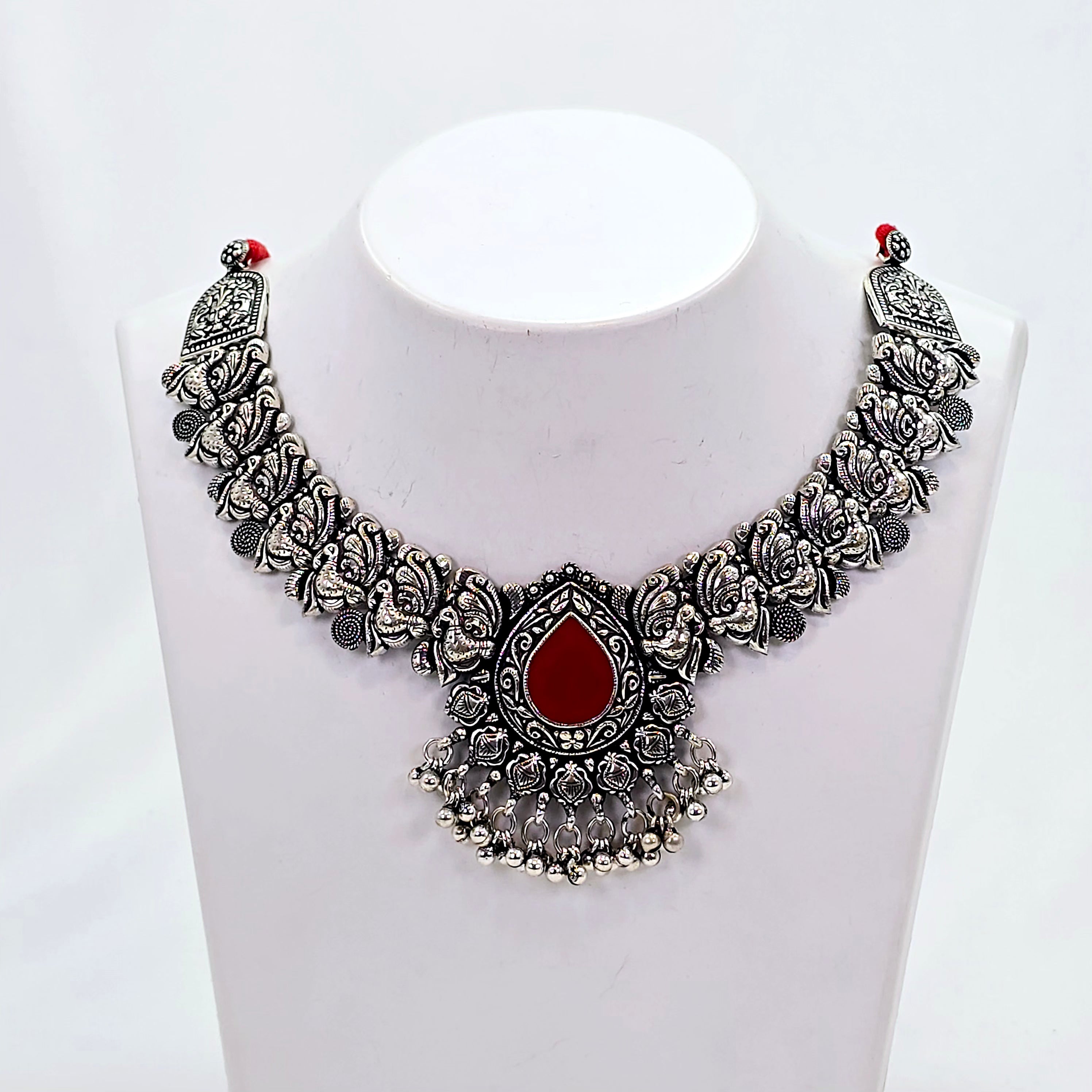 The Illiana Oxidized Necklace