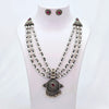 The Haley Oxidized Long Necklace