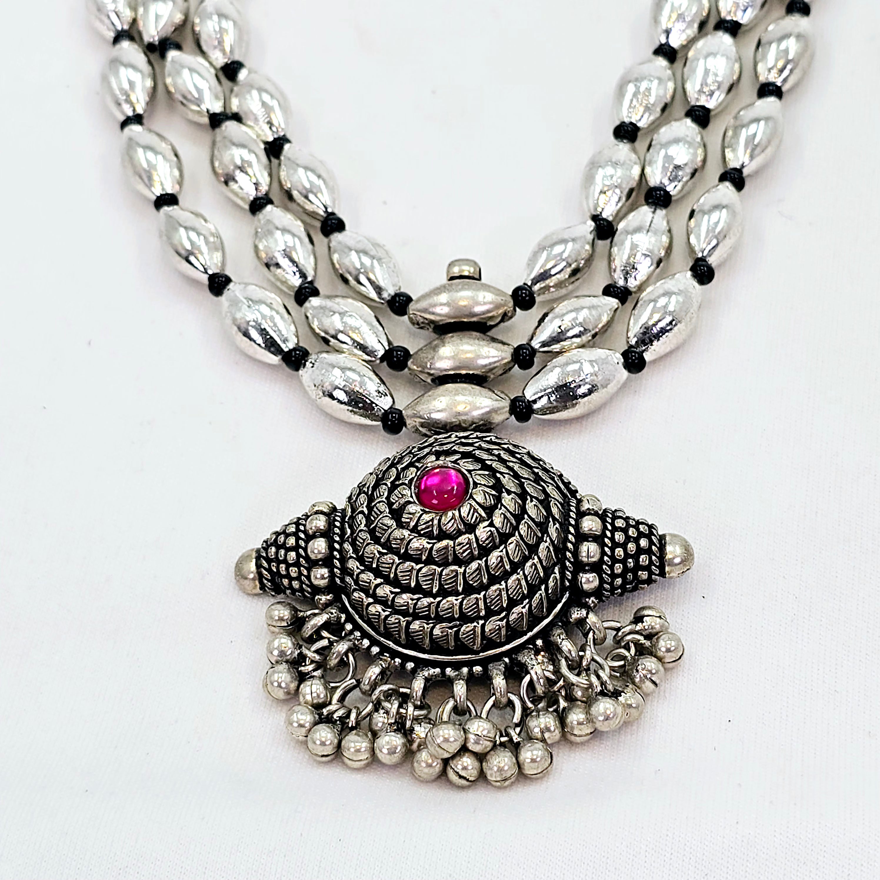The Haley Oxidized Long Necklace