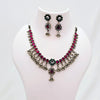The Takshila Oxidized Necklace