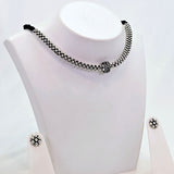The Jodha Oxidized Necklace