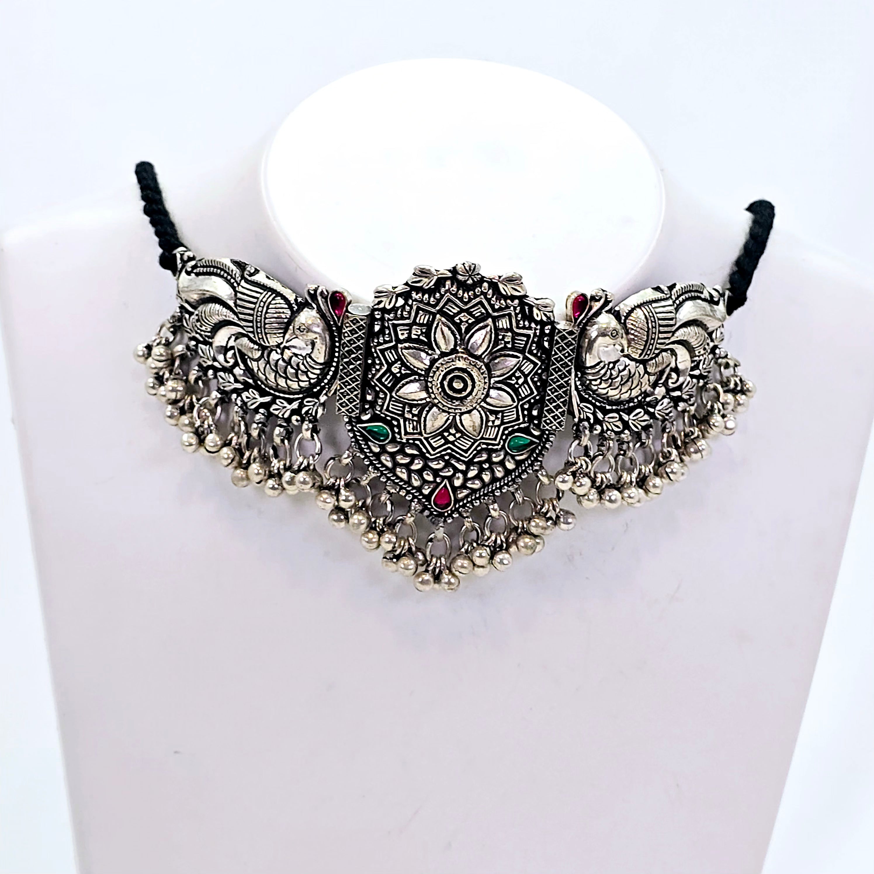 The Kunti Oxidized Necklace