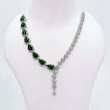 The Nadine Whitegold A.D Necklace