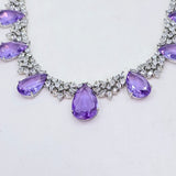 The Lacey Whitegold A.D Necklace
