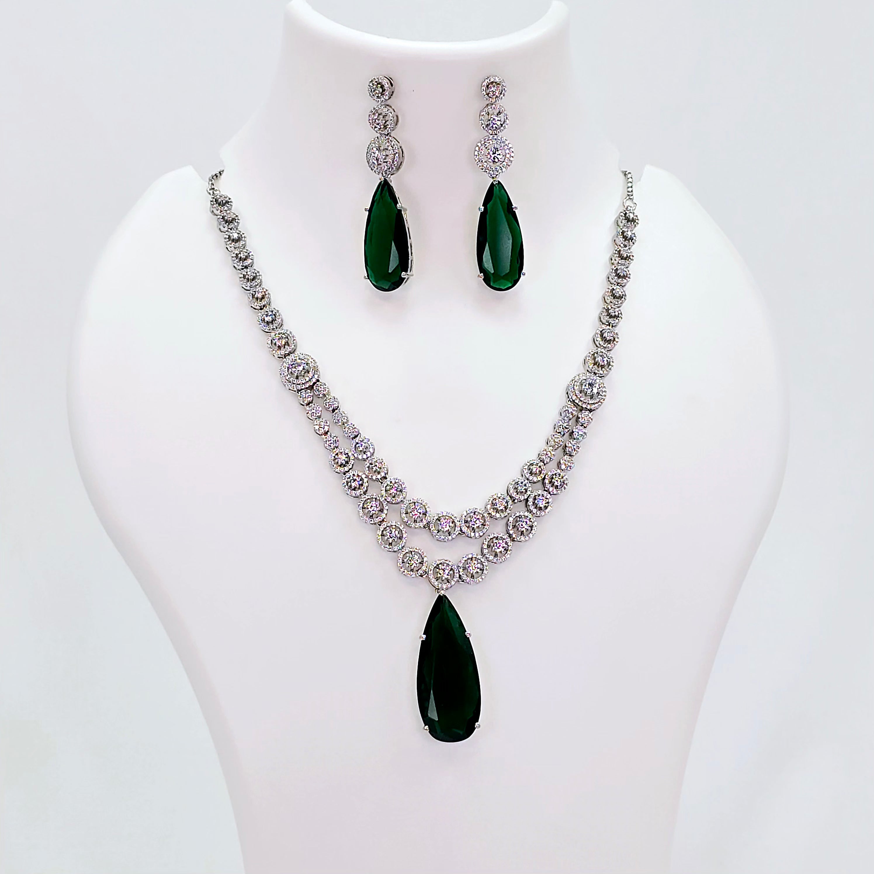 The Kristen Whitegold A.D Necklace