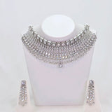 The Kasey Whitegold A.D Necklace