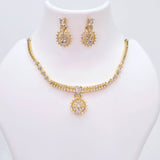 The Saffron Yellowgold A.D Necklace