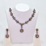 The Saphira Blackgold A.D Necklace