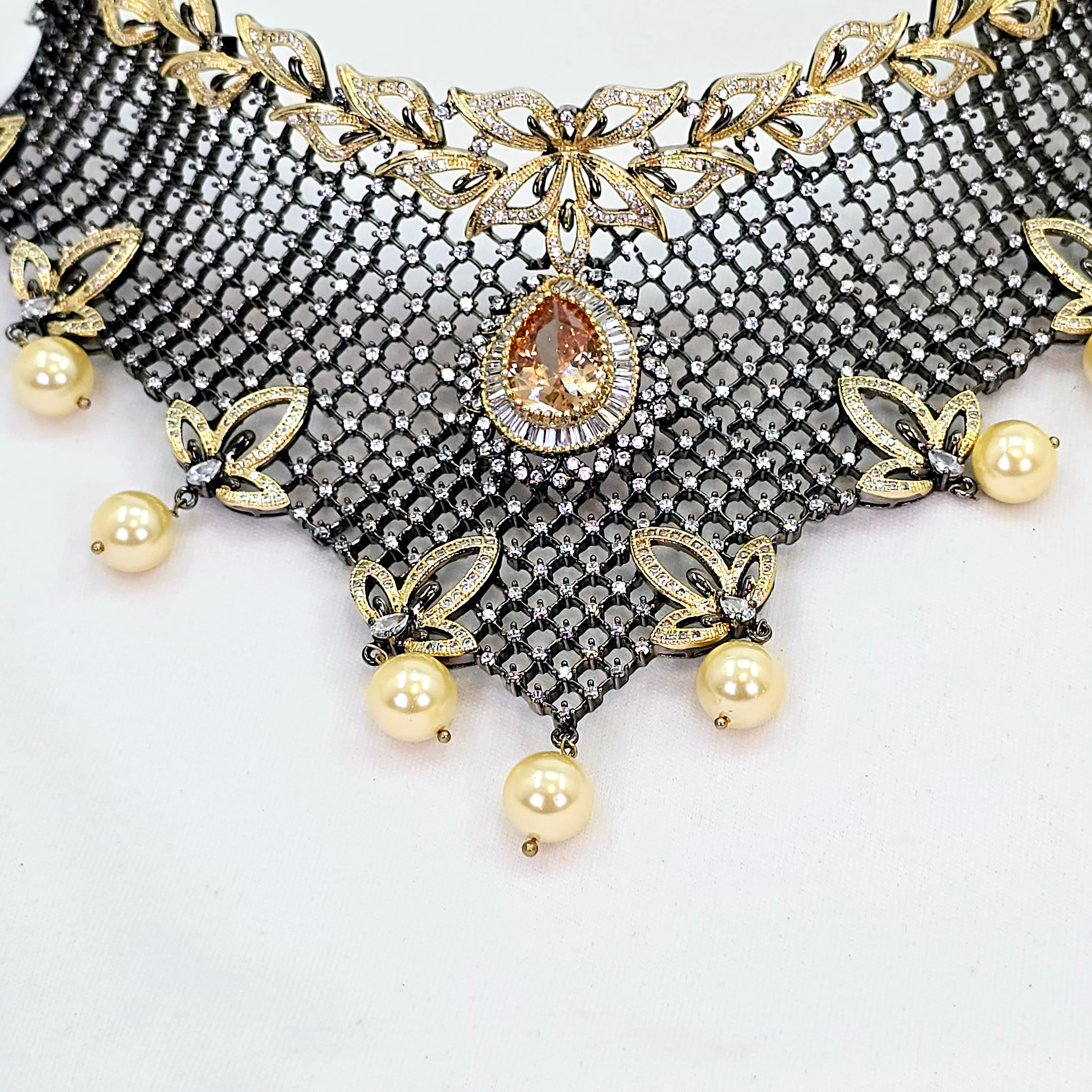The Sia Blackgold A.D Necklace
