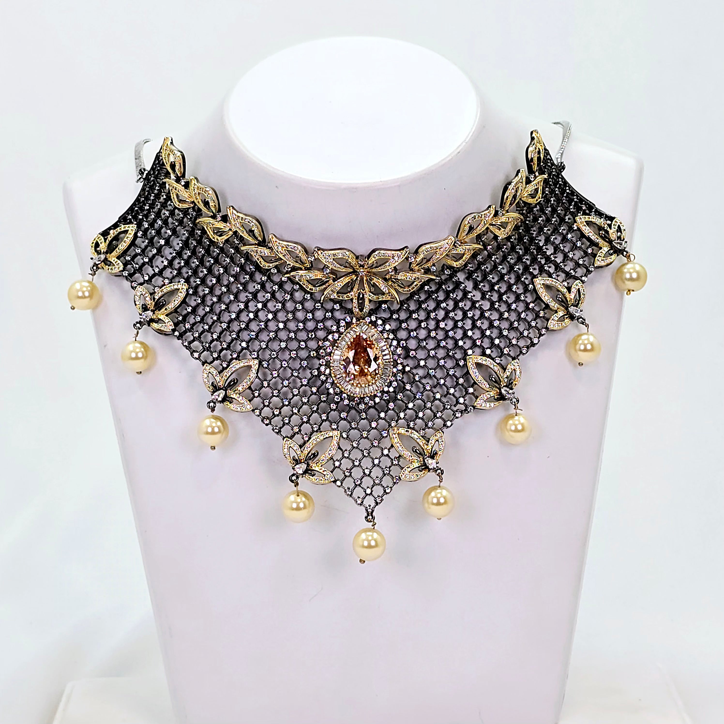 The Sia Blackgold A.D Necklace