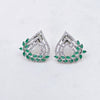 The Nissi Whitegold A.D Earring