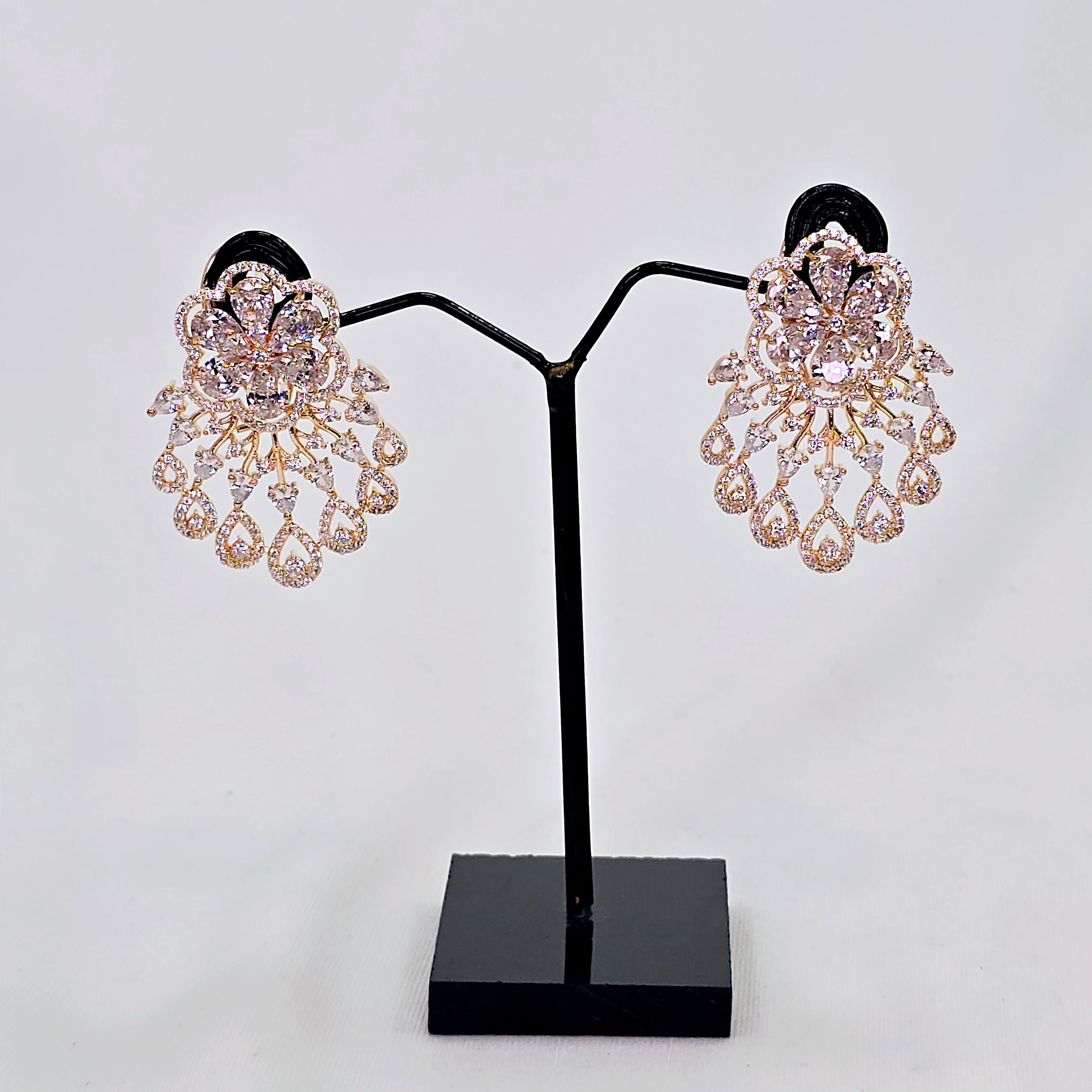 The Alexis Rosegold A.D Earring