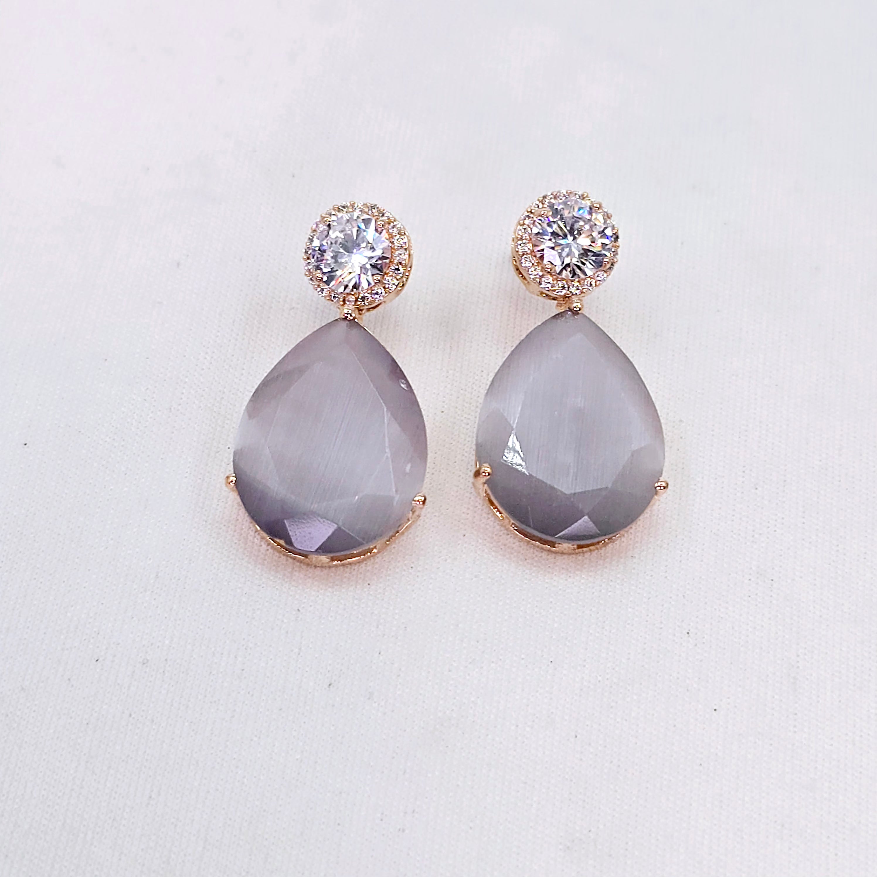 The Lindsy Rosegold A.D Earring