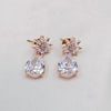 The Perry Rosegold A.D Earring