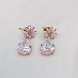 The Perry Rosegold A.D Earring